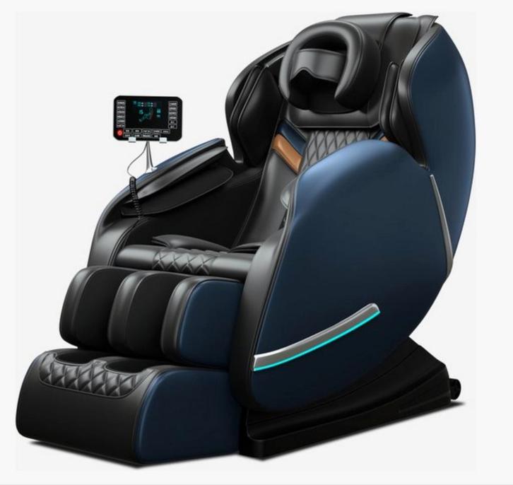 Molini Massagestoel met scherm, muziek via Bluetooth, Sport en Fitness, Massageproducten, Zo goed als nieuw, Massagestoel of Kussen