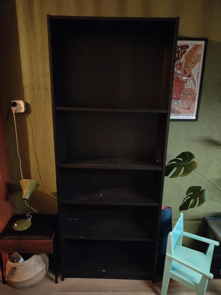 Ikea Billy Kast, Huis en Inrichting, Kasten | Boekenkasten, Gebruikt, Minder dan 50 cm, 200 cm of meer, 25 tot 50 cm, Met plank(en)