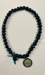 Zoe Loveborn petroleumkleurige kralenketting, Ophalen of Verzenden, Nieuw, Blauw, Kunststof