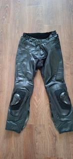 Spidi zwarte leren motorbroek mannen maat 50, Ophalen of Verzenden, Tweedehands, Broek | leer