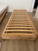 Bed UTÅKER, Stapelbaar bed, grenen, 80x200 cm, een stuk, Ophalen, Eenpersoons, Wit, Zo goed als nieuw