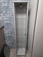 Vitrinekast met verlichting, Huis en Inrichting, Ophalen, Met plank(en), Minder dan 50 cm, Gebruikt