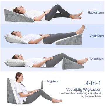 Wigvormig Steunkussen (knie, rug, hoofd etc.) beschikbaar voor biedingen