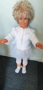 Prachtige looppop 90 cm vintage jaren '70, Ophalen of Verzenden, Gebruikt, Pop