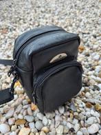 Zwarte Samsonite leren schoudertas, Ophalen of Verzenden, Zo goed als nieuw, Overige merken