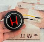 Sportstuur claxon toeter druk-knop Honda type-R toeterknop, Ophalen of Verzenden, H, H, H