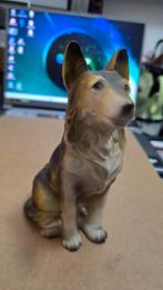 Keramiek Beeldje Herdershond - 19 cm, Ophalen of Verzenden