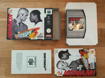 International Superstar Soccer '98 voor N64 *COMPLEET* beschikbaar voor biedingen