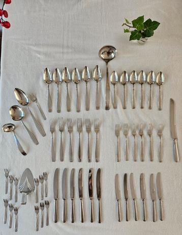 Vintage bestek Gero Zilmeta Chevron Carre beschikbaar voor biedingen