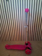 Roze kinderstep met lichtjes, Fietsen en Brommers, Steps, Ophalen, Gebruikt, Gewone step