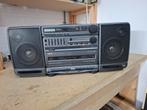 vintage draagbare stereotoren akai  cd radio en dubb cass, Audio, Tv en Foto, Stereo-sets, Gebruikt, Cd-speler, Microset, Ophalen of Verzenden