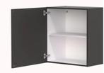 Aanbieding: 2x Bovenkast Keller Elba B60xH65 wit €69,00 p/st, Ophalen, Wit, Nieuw, 50 tot 100 cm