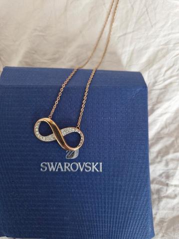 Swarovski Infinity Ketting - Goudkleurig beschikbaar voor biedingen