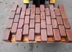 Oude gebakken keiformaat-10duimers 95m2, Tuin en Terras, Tegels en Klinkers, Ophalen, Gebruikt, Keramiek, Klinkers