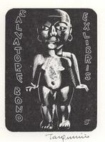 2017 Ex Libris Italië : Sergio Tarquinio, z.j., Antiek en Kunst, Verzenden