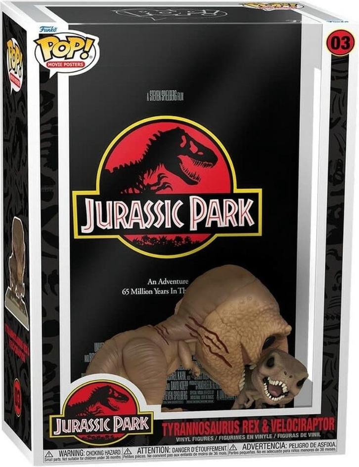 Funko Pop Movie Poster 03 Jurassic Park NIEUW !!, Verzamelen, Poppetjes en Figuurtjes, Nieuw, Ophalen of Verzenden