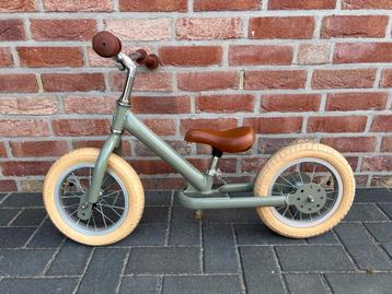 TryBike loopfiets vintage groen beschikbaar voor biedingen