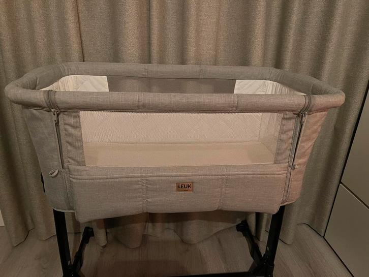 Cosleeper/aanschuifbed van LEUK (TWF), Kinderen en Baby's, Babywiegjes en Ledikanten, Zo goed als nieuw, Wieg, Ophalen of Verzenden