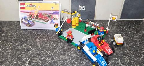 Lego System 2554 Formule pitstop mooi set, Kinderen en Baby's, Speelgoed | Duplo en Lego, Gebruikt, Lego, Complete set, Ophalen of Verzenden