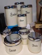 Set Brabantia blikken, Verzamelen, Blikken, Ophalen of Verzenden, Gebruikt, Beschuit, Overige merken