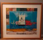 Zeefdruk "zonder titel IV" van Theo Koster, Ophalen