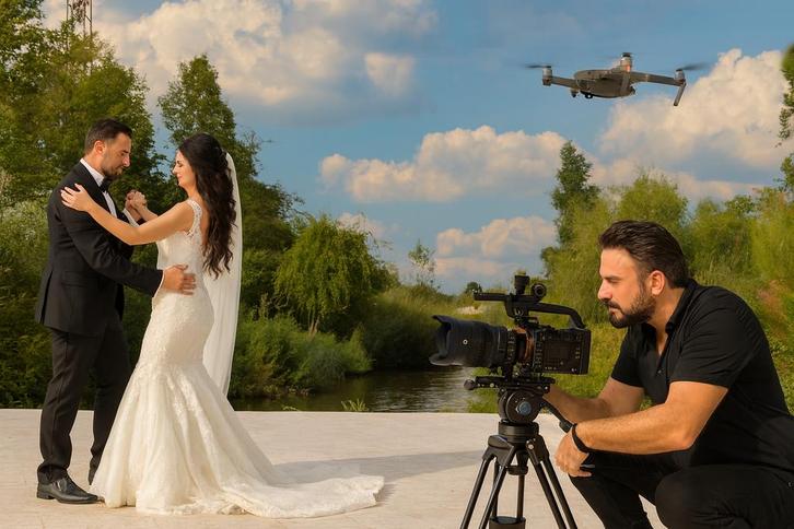 Videograaf voor je Evenement en bruiloft met drone, Diensten en Vakmensen, Film- en Videobewerking, Film- of Videodigitalisatie