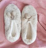 Witte ballerina slof sokjes met anti-slip maat 38-39, Verzenden, Wit, Nieuw, Pantoffels of Sloffen