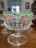 6 retro coupes glas, Ophalen of Verzenden, Zo goed als nieuw
