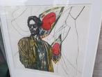 Ed van der Kooy - Waiting for the Catalina, origineel, Antiek en Kunst, Kunst | Litho's en Zeefdrukken, Ophalen