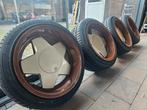 BORBET A velgen 4x100 9x16 BMW E30 VW Golf 1 2 3 kadett astr, Auto-onderdelen, Banden en Velgen, Velg(en), 16 inch, Ophalen of Verzenden