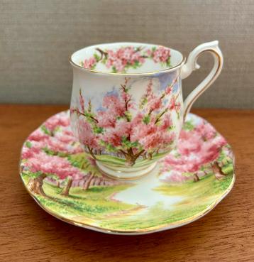 Royal Albert Bone China ‘Blossom Time’ kop en schotel beschikbaar voor biedingen