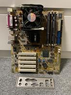 Asus P4P800 SE moederbord met cpu en geheugen, Computers en Software, Vintage Computers, Verzenden, ASUS