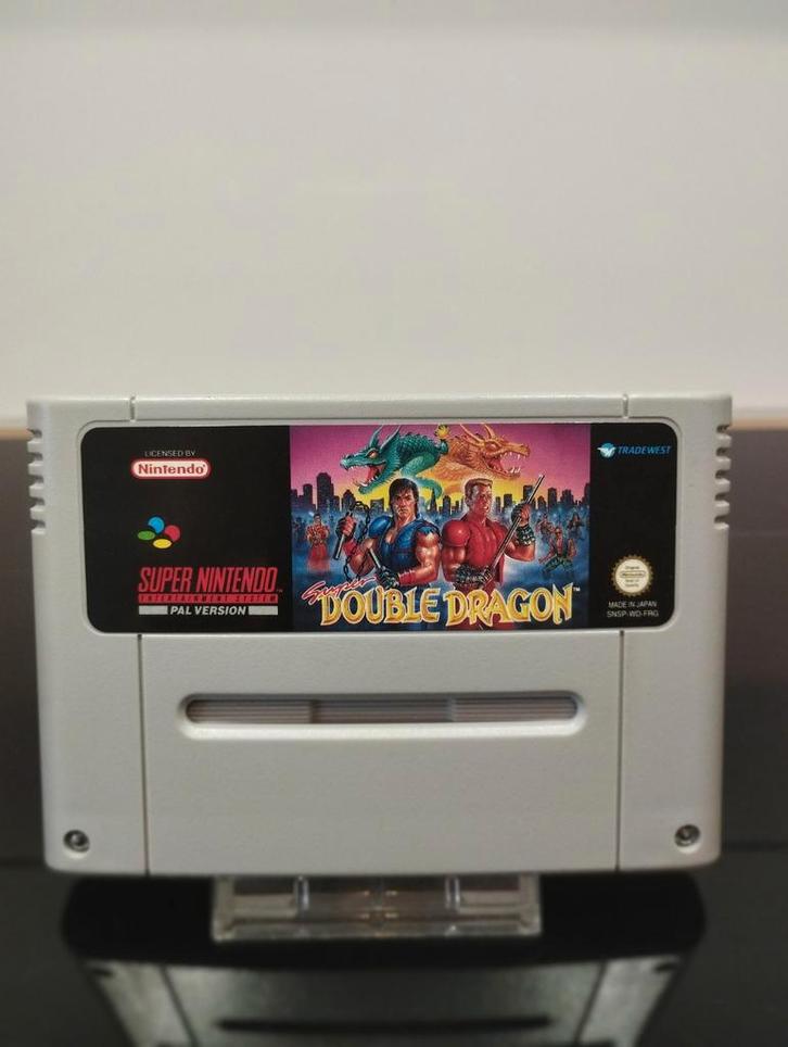 Double Dragon - Super Nintendo (SNES) PAL, Spelcomputers en Games, Games | Nintendo Super NES, Gebruikt, Vechten, 2 spelers, Vanaf 12 jaar