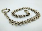 Antieke zilveren horlogeketting, 800, Antiek en Kunst, Verzenden, Zilver
