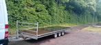 Te koop plateauwagen aanhanger aanhangwagen autoambulance, Auto diversen, Aanhangers en Bagagewagens, Ophalen, Zo goed als nieuw