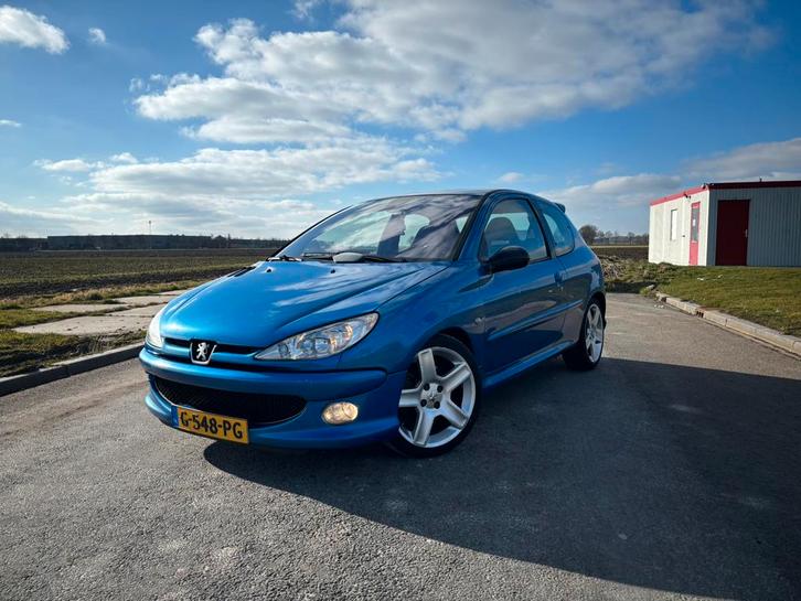 Peugeot 206 2.0 16V 130KW RC 3D 2003 Blauw, Auto's, Peugeot, Particulier, Benzine, F, Hatchback, Handgeschakeld, Geïmporteerd