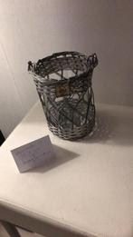 Riviera Maison windlicht aluminium, Ophalen, Zo goed als nieuw, Metaal, Minder dan 25 cm