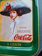 Coca-Cola metale dienblad, Ophalen of Verzenden, Gebruikt, Gebruiksvoorwerp