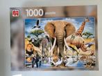 Afrikaanse dieren, Hobby en Vrije tijd, Denksport en Puzzels, Ophalen of Verzenden, 500 t/m 1500 stukjes, Zo goed als nieuw