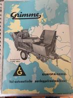 Werktuigfolders, Ophalen of Verzenden, Zo goed als nieuw, Folder