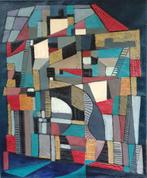 =Hans Timmer 1912-1997===GEOMETRISCH ABSTRACT uit 1966=, Antiek en Kunst, Ophalen of Verzenden