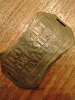 Antiek belastingplaatje, Ophalen of Verzenden