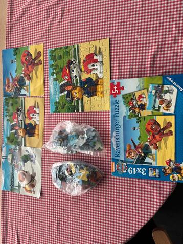 Ravensburger Paw Patrol Puzzels 3x49 beschikbaar voor biedingen