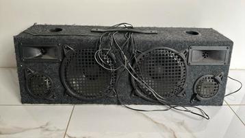 Dubbele auto subwoofer