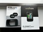 Wahoo Elemnt Bolt 2 + Speed and Cadence, Ophalen of Verzenden, Zo goed als nieuw