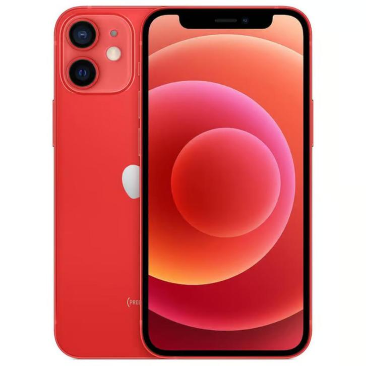 Apple - iPhone 12 Rood - 64GB - Accu 100% Nieuwstaat, Telecommunicatie, Mobiele telefoons | Apple iPhone, Zo goed als nieuw