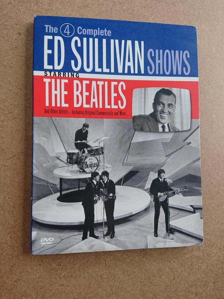 The Beatles On Ed Ed Sullivan - 2 DVD, Cd's en Dvd's, Dvd's | Muziek en Concerten, Zo goed als nieuw, Muziek en Concerten, Alle leeftijden