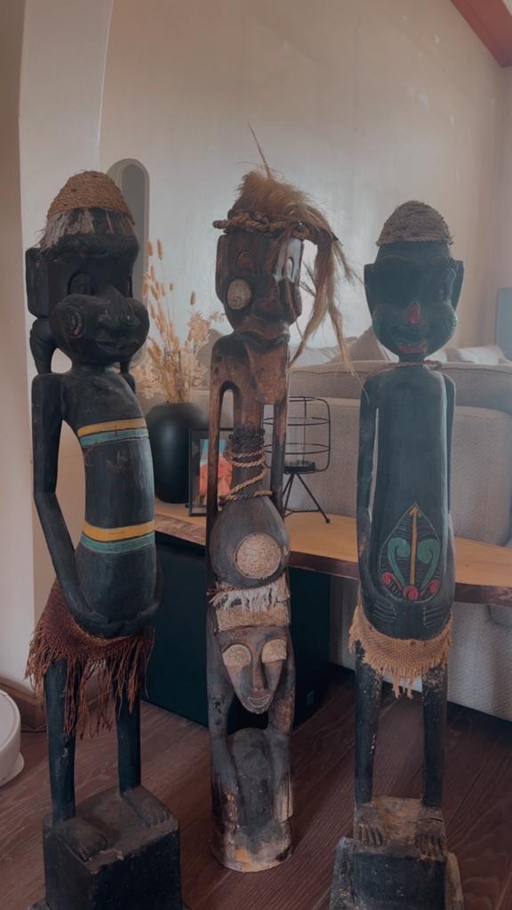 Afrikaanse beelden, Antiek en Kunst, Kunst | Beelden en Houtsnijwerken, Ophalen