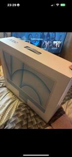 Apple IMac 24 inch 256GB 8GB Blauw zgan, Computers en Software, Apple Desktops, 256 GB, Apple, IMac, Zo goed als nieuw