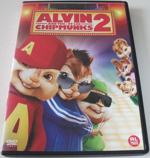 Dvd *** ALVIN AND THE CHIPMUNKS 2 *** The Squeakquel, Cd's en Dvd's, Dvd's | Tekenfilms en Animatie, Zo goed als nieuw, Overige typen